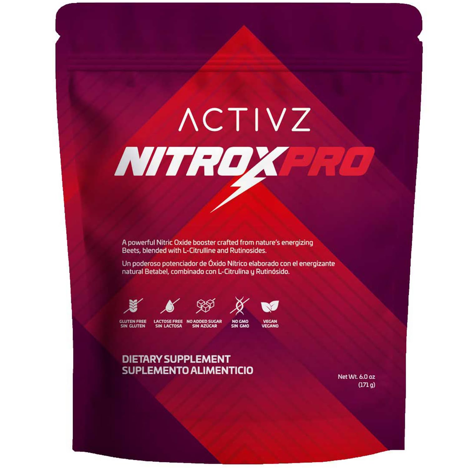 Amazon.com: ACTIVZ NitroxPro™ Drink Powder - Beets, L-Citrulline